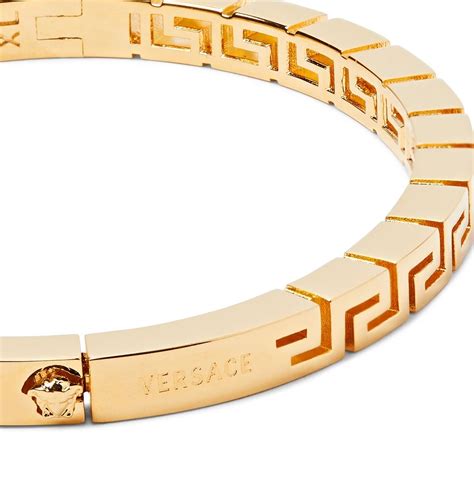 versace mens gold bangle|versace bangle design.